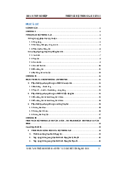 Đồ án tốt nghiệp - Công nghiệp ô tô | Đại học Lâm Nghiệp