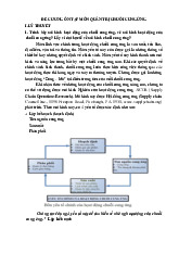 Đề cương ôn tập QT chuỗi cung ứng - Môn quản trị học - Đại Học Kinh Tế - Đại học Đà Nẵng