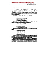 Phân tích bài thơ Thiên Trường vãn vọng của Trần Nhân Tông (THCS)