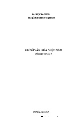 Tài liệu môn cơ sở văn hóa việt nam
