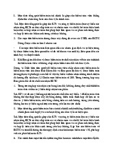 Đánh giá Đúng/Sai trong Kiểm toán Tài chính | Môn Kiểm toán tài chính - Đại học Công Đoàn