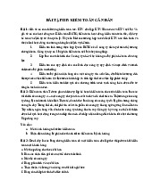 Bài tập học phần Kiểm toán văn bản | Đại học Nội Vụ Hà Nội