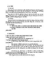 Lý thuyết chương 1 môn Lịch sử Đảng Cộng sản Việt Nam | Học viện Nông nghiệp Việt Nam