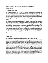 Tiểu luận - Cơ cấu đầu tư hợp lý trong quản lý tài sản công môn Quản lý tài sản công | Trường Đại học Kinh Doanh và Công Nghệ Hà Nội