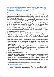 Đề cương ôn tập môn Chủ nghĩa xã hội khoa học | Trường Đại học Kinh tế, Đại học Quốc gia Hà Nội