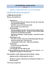 Kiến Thức Cơ Bản Về Nhà Nước môn Pháp luật đại cương | Trường đại học Mở Hà Nội