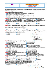 Bộ 20 Đề Ôn Tập Giữa Kỳ 1 Vật Lí 11 Năm Học 2025-2026 Có Đáp Án