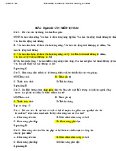 Trắc nghiệm và đáp án môn Văn hiến Việt Nam| Trường Đại học Văn Hiến