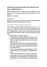 Thủ tục từ con đẻ thực hiện như thế nào? Cha mẹ có quyền từ con?