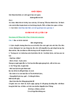 Tiếng Việt 3 trang 40, 41, 42, 43 Bài 1: Gió sông Hương | Chân trời sáng tạo