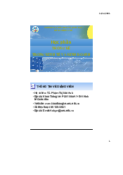 Slide bài giảng - Môn Thống kê trong kinh tế và kinh doanh| Đại học Kinh Tế Quốc Dân