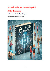 Trí Tuệ Nhân tạo cho Mọi người AI for Everyone