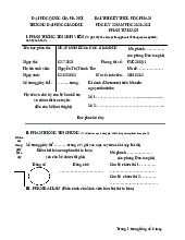 Bài Thi Kết Thúc Học Phần | Thống kê cho khoa học xã hội | Trường Đại học Khoa học Tự nhiên, Đại học Quốc gia Hà Nội