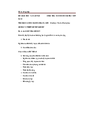 Đồ án tốt nghiệp - Công nghiệp ô tô | Đại học Lâm Nghiệp