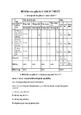 Đề thi giữa học kỳ 1 môn Giáo dục công dân lớp 7 năm học 2024 - 2025 - Đề số 2 | Bộ sách Kết nối tri thức