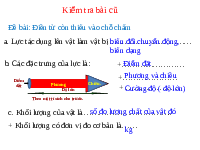 Giáo án điện tử Khoa học tự nhiên 6 bài 43 Kết nối tri thức : Trọng lượng, lực hấp dẫn
