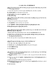 Ngân hàng câu hỏi trắc nghiệm Tư tưởng Hồ Chí Minh chương 4 | Trường Đại học Hà Tĩnh