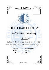 Lý luận về tích tụ và tập trung tư bản của Mac và liên hệ với thực tiễn ở Việt Nam hiện nay | Đại học luật Hà Nội