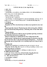 Giáo Án Dạy Thêm Toán 6 Dữ Liệu Và Thu Thập Dữ Liệu