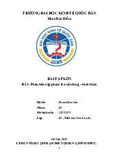 Phân tích cặp phạm trù nội dung – hình thức | Bài tập lớn môn triết học mác - lênin