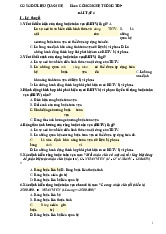 Bộ câu hỏi trắc nghiệm môn Cơ sở dữ liệu quan hệ  | Trường đại học kinh doanh và công nghệ Hà Nội