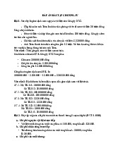 Giải Bài tập chương 4
