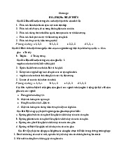 Câu Hỏi Ôn Tập Chương 4 Hoạt Động Nhận Thức | Môn Tâm lý học - Trường Cao đẳng Kinh tế Công nghiệp Hà Nội