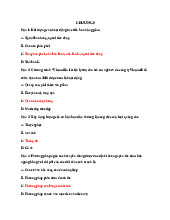 Trắc nghiệm chương 9 Các Câu Hỏi Về Hoạt Động Xúc Tiến Bán Hàng | Marketing căn bản