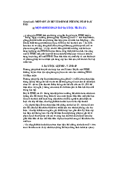 Chuyên đề : Một số vấn đề về đổ mới phương pháp dạy học - Giáo dục học | Đại học Sư Phạm Hà Nội
