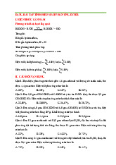 Dạng bài tập về hiệu suất phản ứng Ester hóa | Chuyên đề Hóa 12