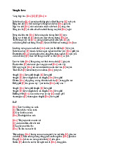 Phối hợp âm Guitar Simple Love