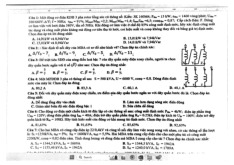 Đề thi môn Máy điện | Trường Đại học Bách Khoa Hà Nội