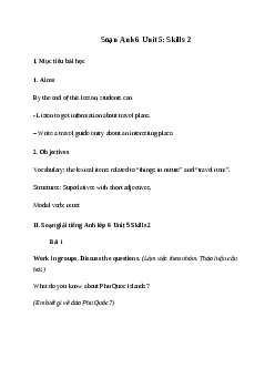 Giải Tiếng Anh 6 Unit 5: Skills 2 | Global Success