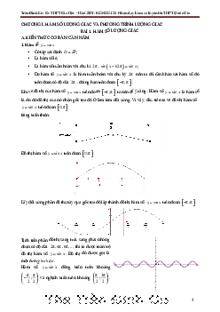 Bài tập nâng cao tự luận và trắc nghiệm Lượng giác 11 – Hồng Đức, Bích Ngọc