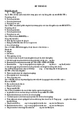 Đề Thi Số 02 & 06: Câu Hỏi Trắc Nghiệm và Lý Thuyết Tài Chính Kế Toán | Đại học Kinh tế kỹ thuật công nghiệp
