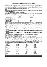 Tính Toán Giá Trị Cộng Hưởng và Bảng Cân Đối Kế Toán môn Sáp nhập, mua lại và tái cấu trúc doanh nghiệp  | Trường Đại học Kinh tế Thành phố Hồ Chí Minh