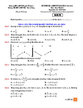 Đề kiểm tra Toán 12 tháng 9 năm 2025 trường Nguyễn Khuyến & Lê Thánh Tông – TP HCM (3)