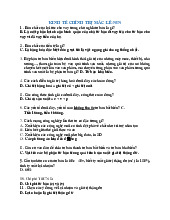 Ghi chú ôn tập cho kỳ thi môn Kinh tế chính trị | Trường đại học Mở Hà Nội