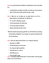 Tài liệu ôn tập QTKS Môn Du lịch (DVH)|Đại học Văn Hiến