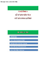 Chương 5: Phân tích và xử lý dữ liệu kinh tế - Phương pháp nghiên cứu môn Phân tích dữ liệu | Trường Quốc tế - Đại học Quốc gia Hà Nội