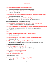 Top 450 câu hỏi trắc nghiệm - Triết học Mác-Lênin | Đại học Công nghiệp Thực phẩm Thành phố HCM