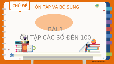 Bài 1: Ôn tập các số đếm | Bài giảng PowerPoint | Toán 2 | Kết nối tri thức với cuộc sống (Cả năm)