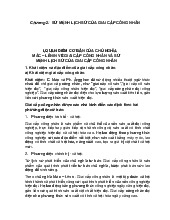 Chương 2: Sứ mệnh lịch sử của giai cấp công nhân theo chủ nghĩa Mác-Lênin môn Chủ nghĩa xã hội khoa học | Trường Đại học Khoa học Tự nhiên, Đại học Quốc gia Thành phố Hồ Chí Minh