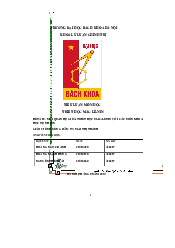Mối quan hệ giữa Triết và Khoa học tự nhiên | Tiểu luận Triết học Mac-Lenin | Đại học Bách Khoa Hà Nội