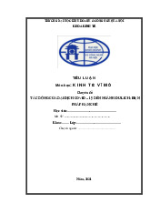 Thực trạng các chính sách và quy định của pháp luật về cổ phần hóa doanh nghiệp môn Chủ nghĩa xã hội và khoa học | Trường Đại học Kinh doanh và Công nghệ Hà Nội
