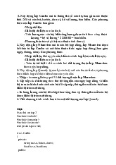 Bai on tap 2 - lập trình hướng đối tượng c++ Môn Toán thống kê | Trường Đại học Huế