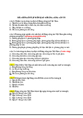 Đề cương trắc nghiệm ôn tập | Lịch sử đảng | Trường Đại học Kinh tế Thành phố Hồ Chí Minh