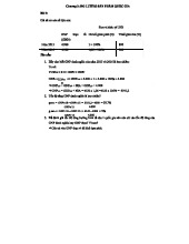 Đo lường Sản phẩm Quốc gia - Vĩ mô Chương 2 UEF