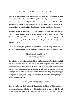 Văn mẫu lớp 11: Phân tích khổ cuối Đây mùa thu tới của Xuân Diệu | Cánh diều