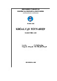 Vu Thi Hong Ngoc NA1803 - a report  - Tài liệu tham khảo | Đại học Hoa Sen